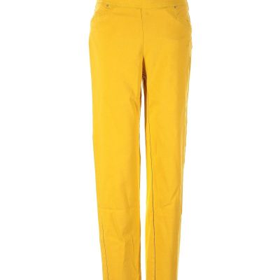 89th & Madison Women Yellow Jeggings S